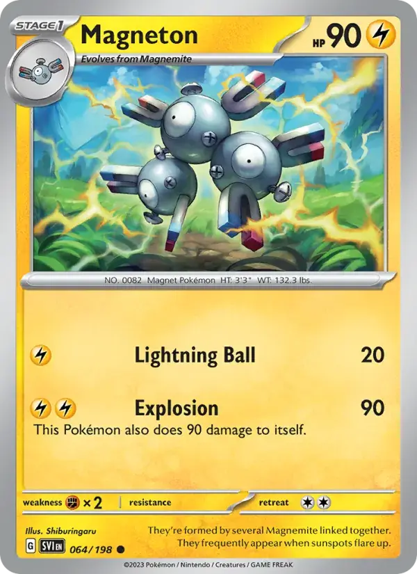 Magneton - 064/258 - Scarlet & Violet
