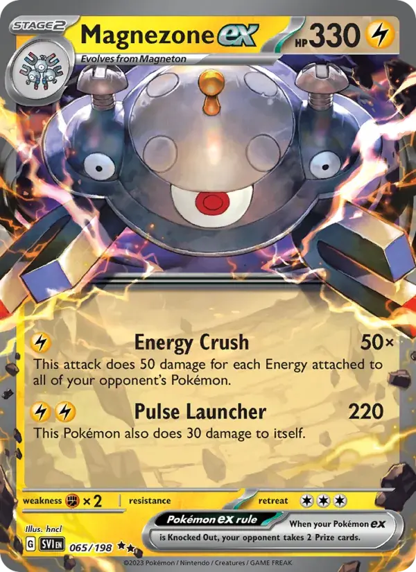 Magnezone ex - 065/258 - Scarlet & Violet