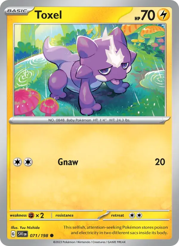 Toxel - 071/258 - Scarlet & Violet