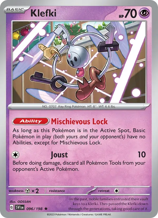 Klefki - 096/258 - Scarlet & Violet