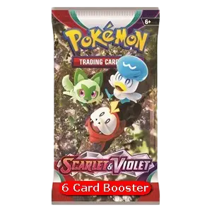 Scarlet & Violet Booster (6 Cards)