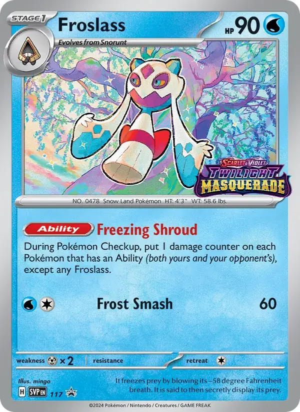 Froslass - 117/226 - SVP Black Star Promos