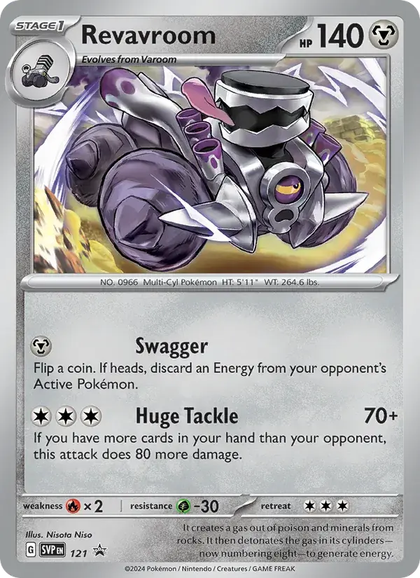 Revavroom - 121/226 - SVP Black Star Promos