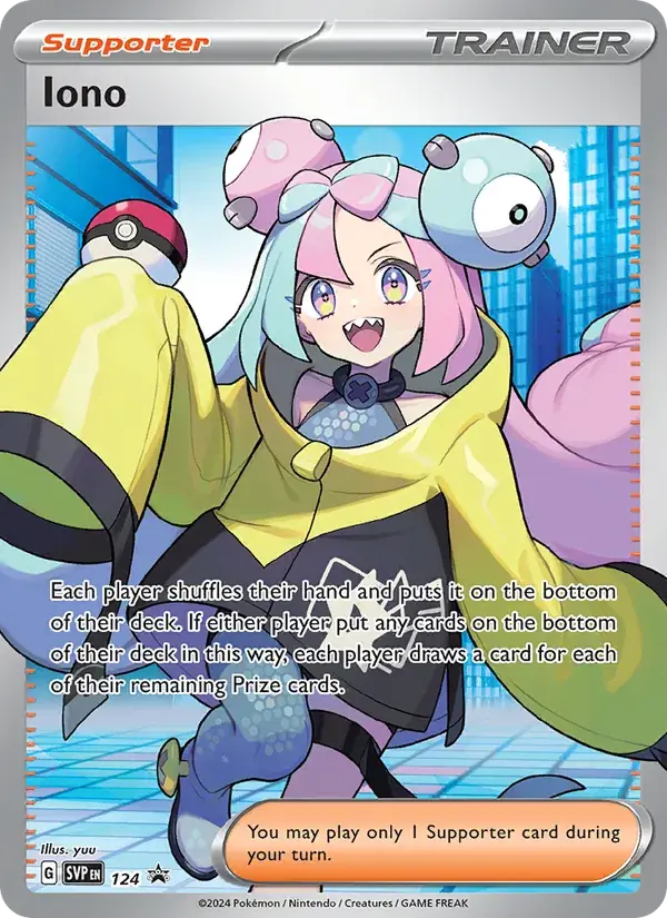 Iono - 124/226 - SVP Black Star Promos