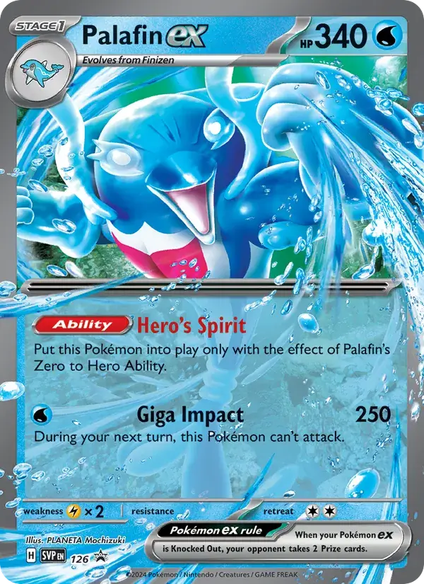 Palafin ex - 126/226 - SVP Black Star Promos