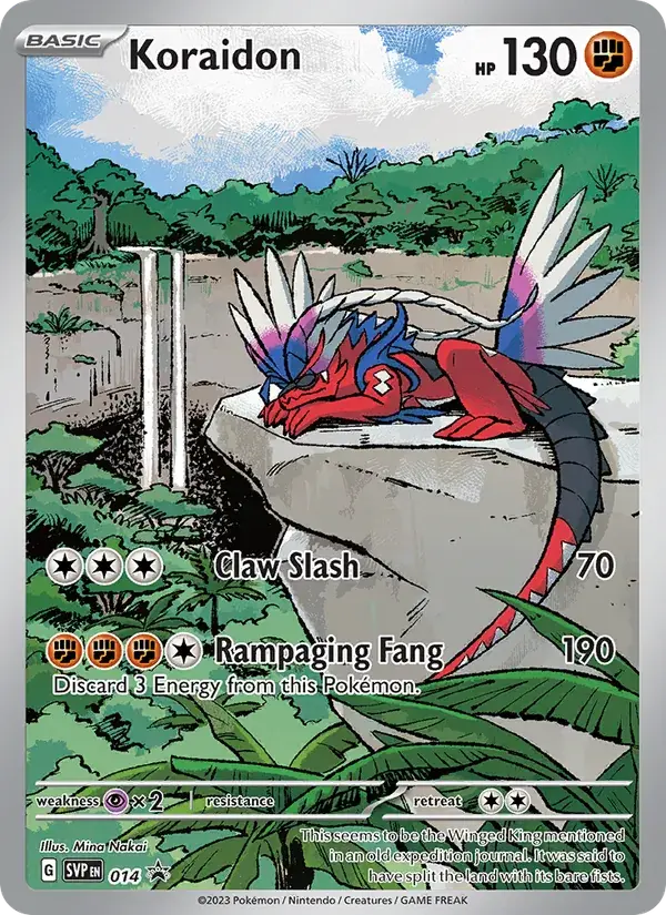 Koraidon - 014/226 - SVP Black Star Promos