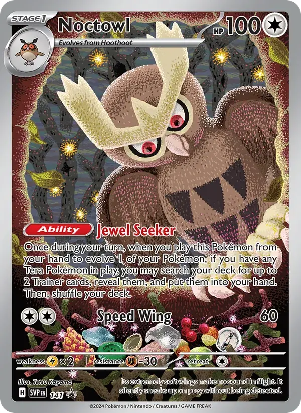 Noctowl - 141/226 - SVP Black Star Promos