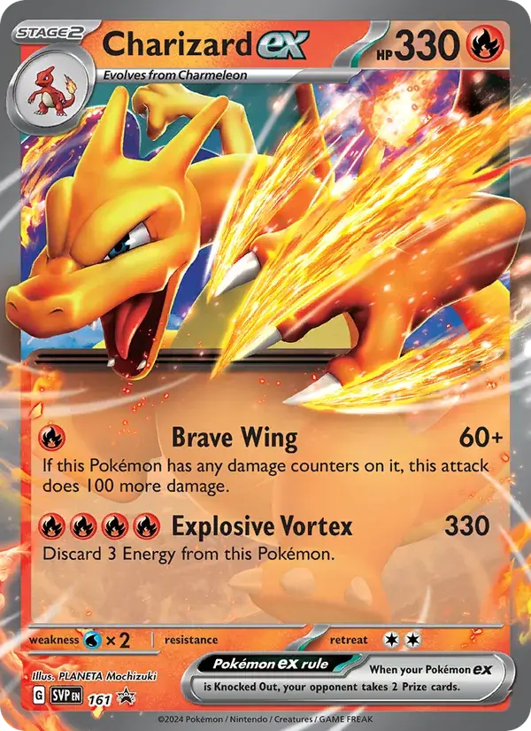 Charizard ex - 161/226 - SVP Black Star Promos