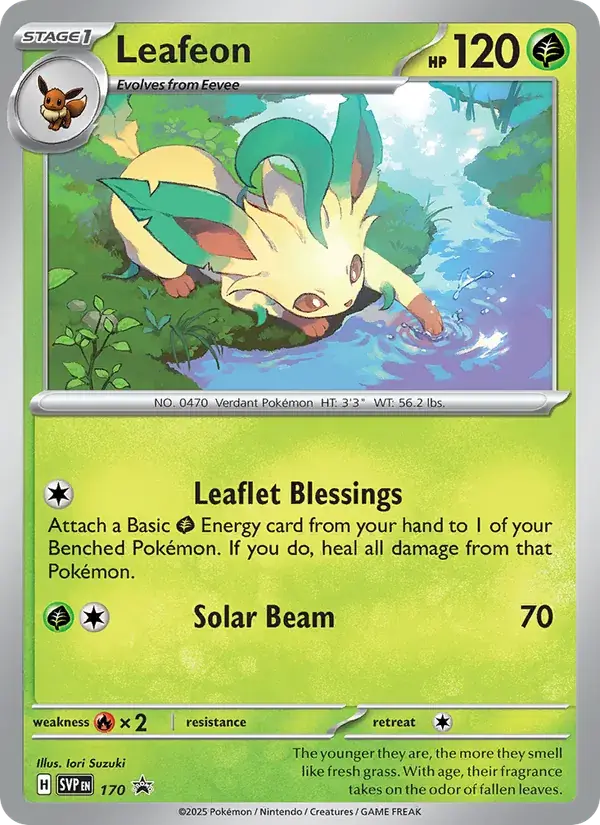 Leafeon - 170/226 - SVP Black Star Promos