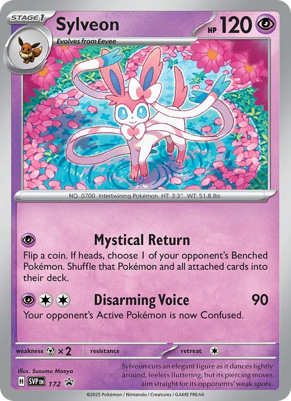 Sylveon - 172/226 - SVP Black Star Promos