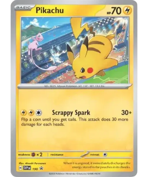 Pikachu - 190/225 - SVP Black Star Promos