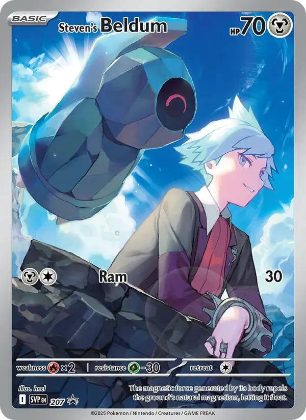 Steven's Beldum - 207/226 - SVP Black Star Promos