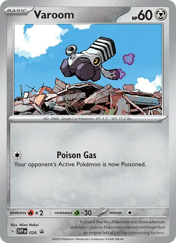 Varoom - 026/226 - SVP Black Star Promos