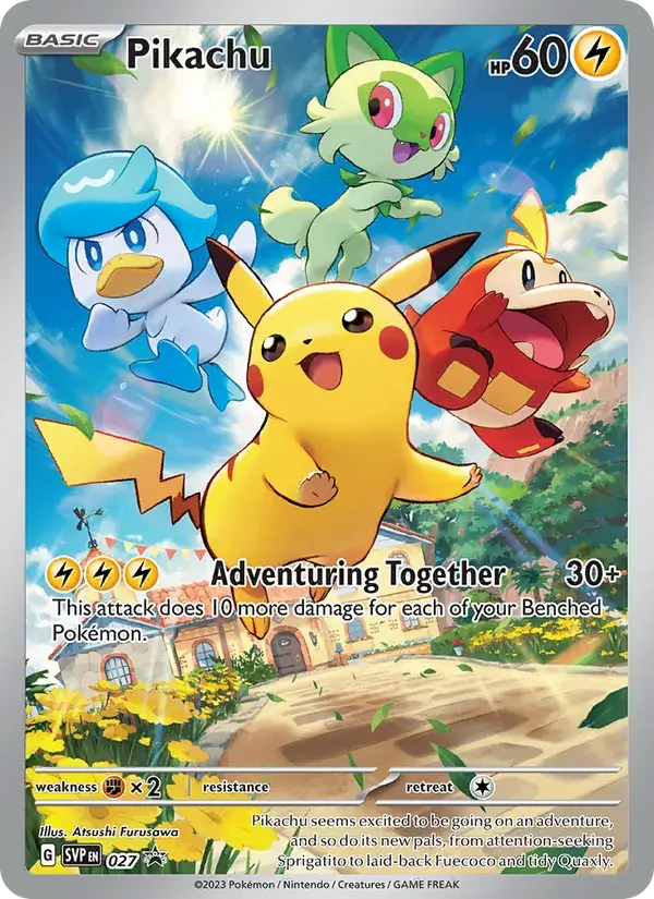 Pikachu - 027/226 - SVP Black Star Promos