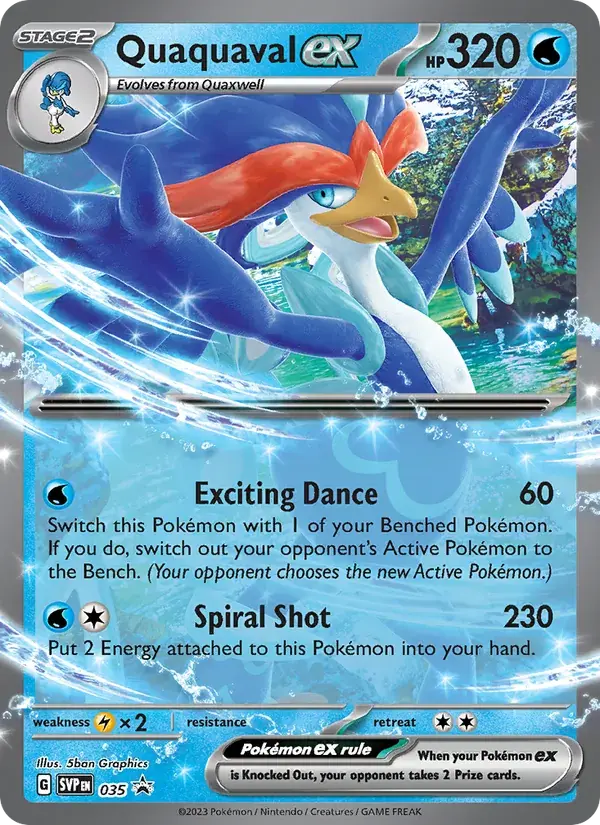 Quaquaval ex - 035/226 - SVP Black Star Promos