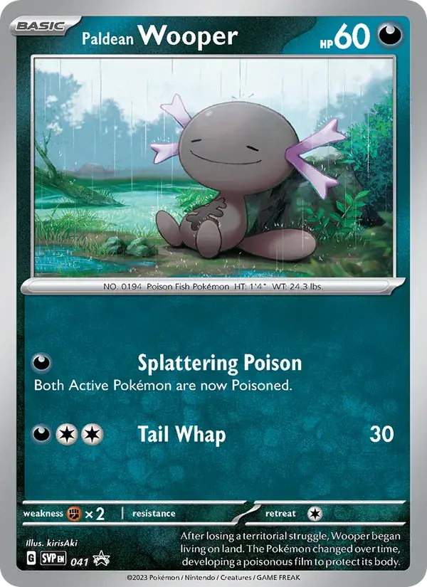 Paldean Wooper - 041/226 - SVP Black Star Promos