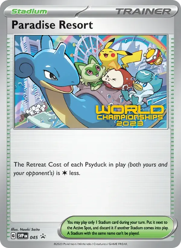 Paradise Resort - 045/226 - SVP Black Star Promos