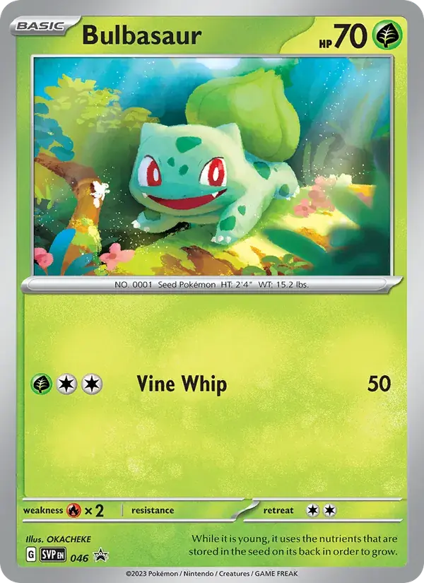 Bulbasaur - 046/226 - SVP Black Star Promos