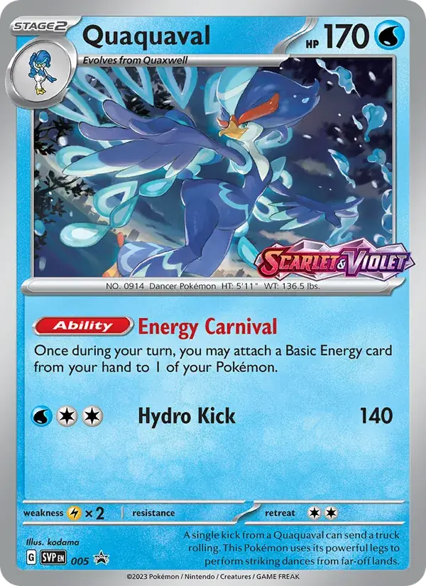 Quaquaval - 005/226 - SVP Black Star Promos
