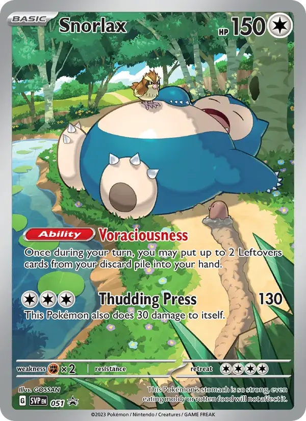 Snorlax - 051/226 - SVP Black Star Promos