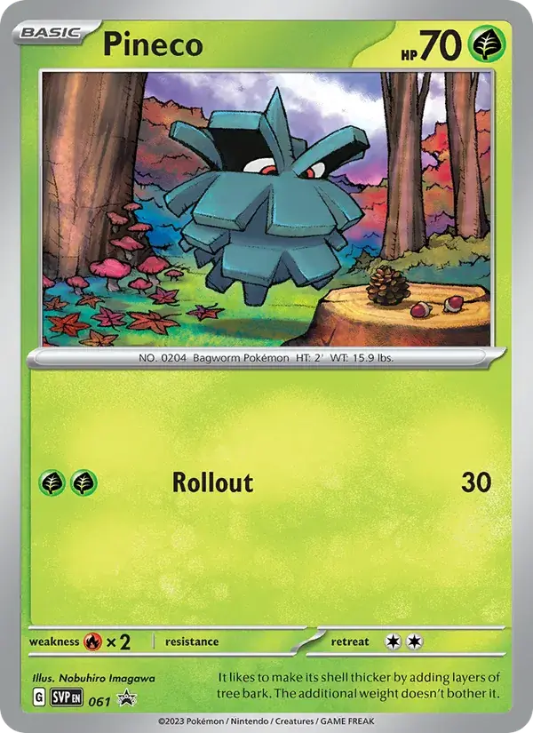 Pineco - 061/226 - SVP Black Star Promos
