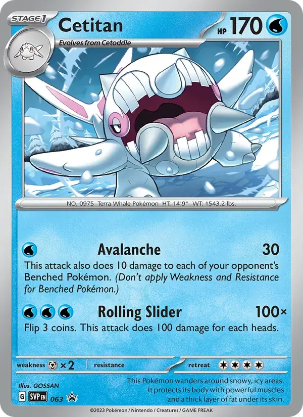 Cetitan - 063/226 - SVP Black Star Promos