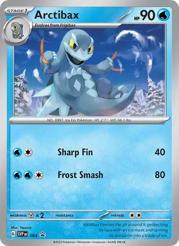 Arctibax - 064/226 - SVP Black Star Promos
