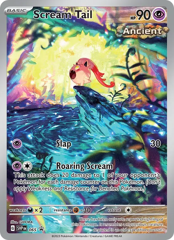 Scream Tail - 065/226 - SVP Black Star Promos