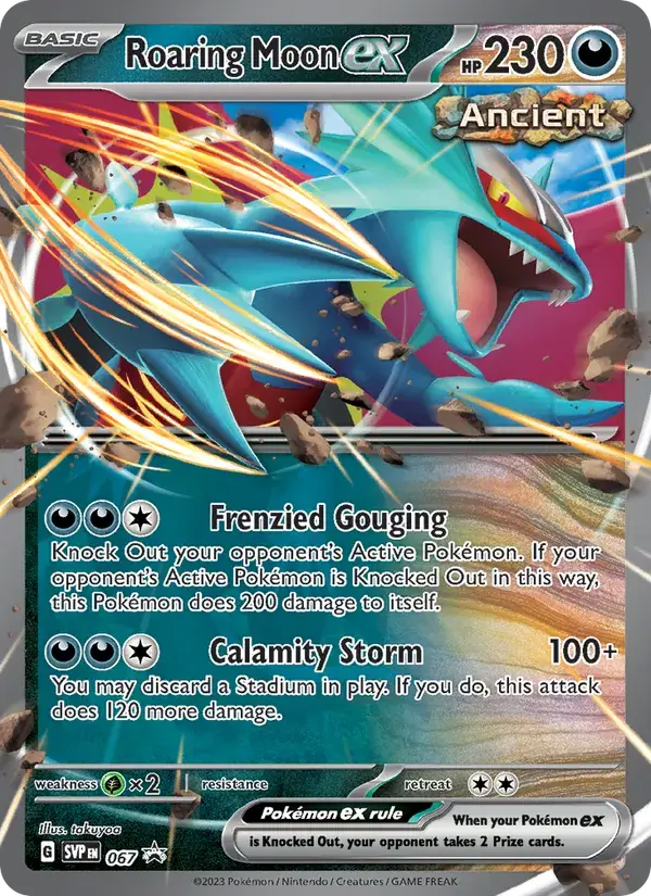 Roaring Moon ex - 067/226 - SVP Black Star Promos