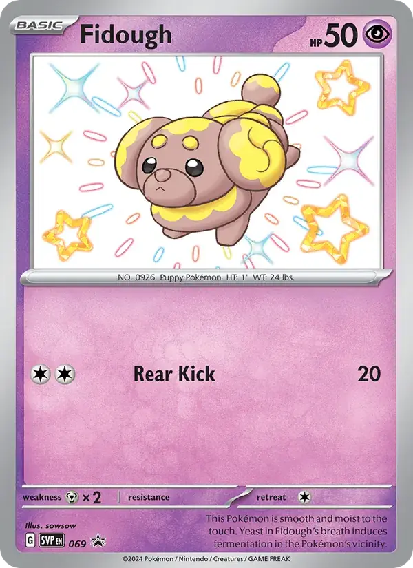Fidough - 069/226 - SVP Black Star Promos