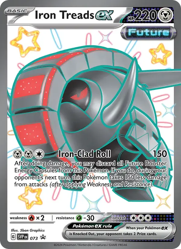 Iron Treads ex - 073/226 - SVP Black Star Promos