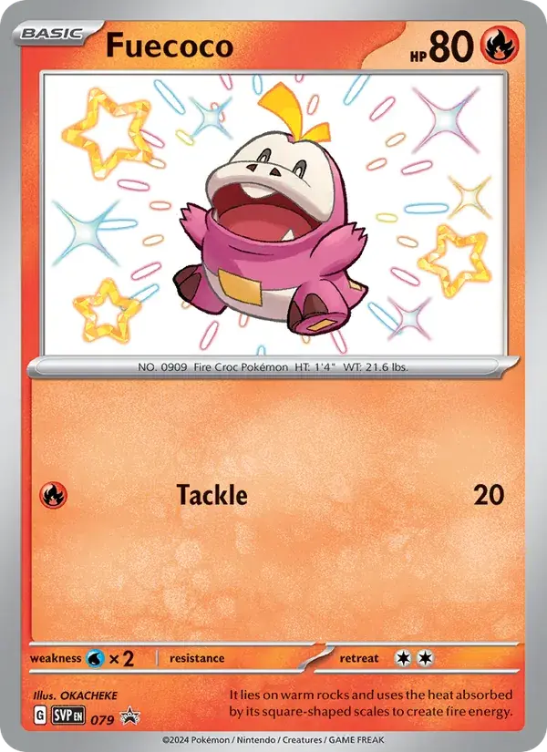 Fuecoco - 079/226 - SVP Black Star Promos