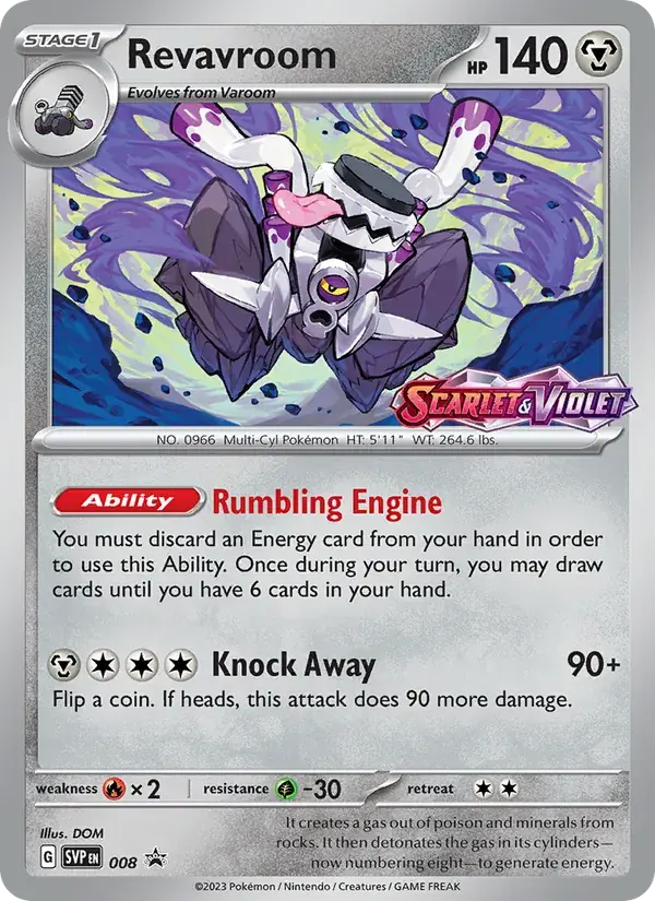 Revavroom - 008/226 - SVP Black Star Promos