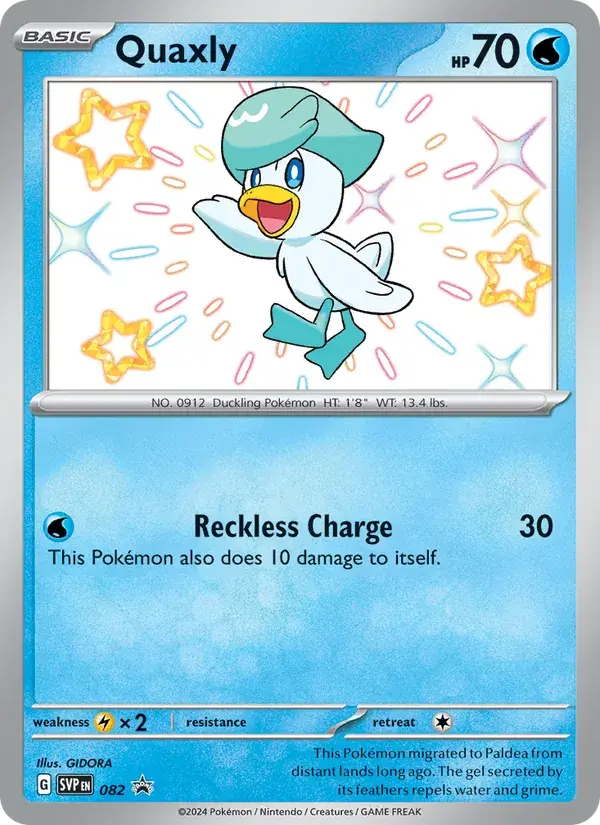 Quaxly - 082/226 - SVP Black Star Promos