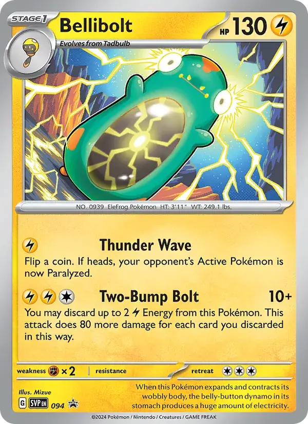 Bellibolt - 094/226 - SVP Black Star Promos