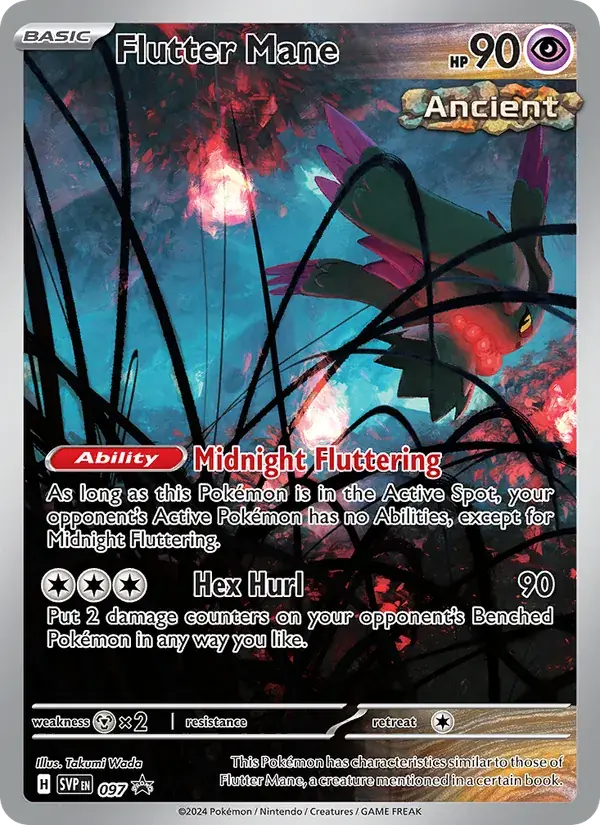 Flutter Mane - 097/226 - SVP Black Star Promos