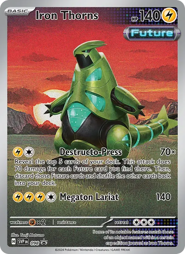 Iron Thorns - 098/226 - SVP Black Star Promos