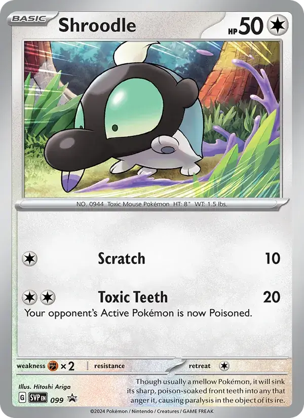 Shroodle - 099/226 - SVP Black Star Promos