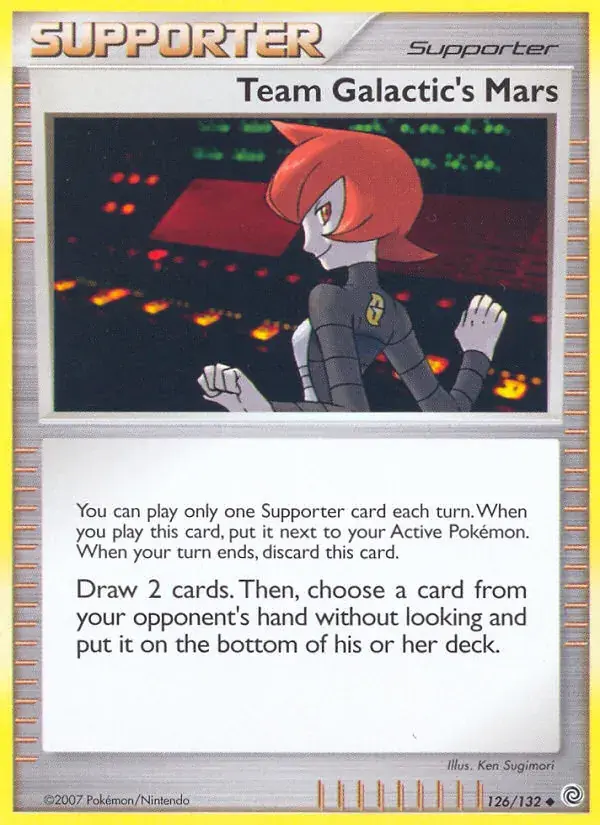 Team Galactic's Mars - 126/132 - Secret Wonders