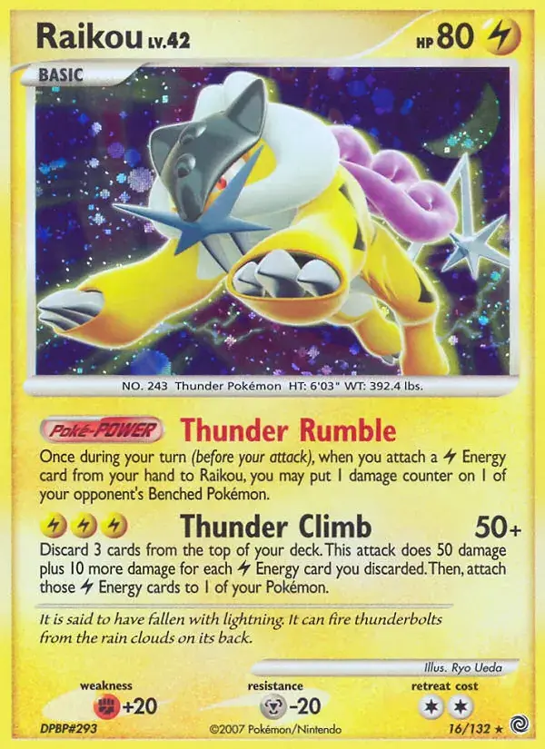 Raikou - 16/132 - Secret Wonders