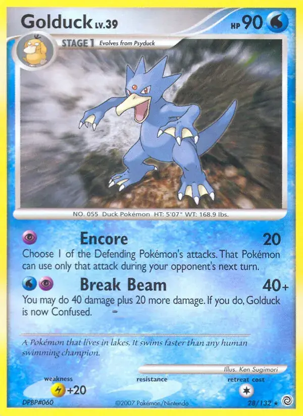 Golduck - 28/132 - Secret Wonders