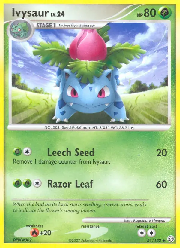 Ivysaur - 51/132 - Secret Wonders