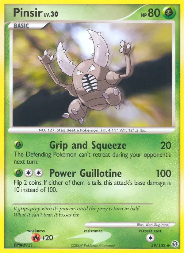 Pinsir - 59/132 - Secret Wonders