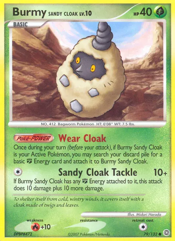 Burmy Sandy Cloak - 79/132 - Secret Wonders