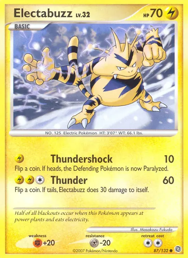 Electabuzz - 87/132 - Secret Wonders