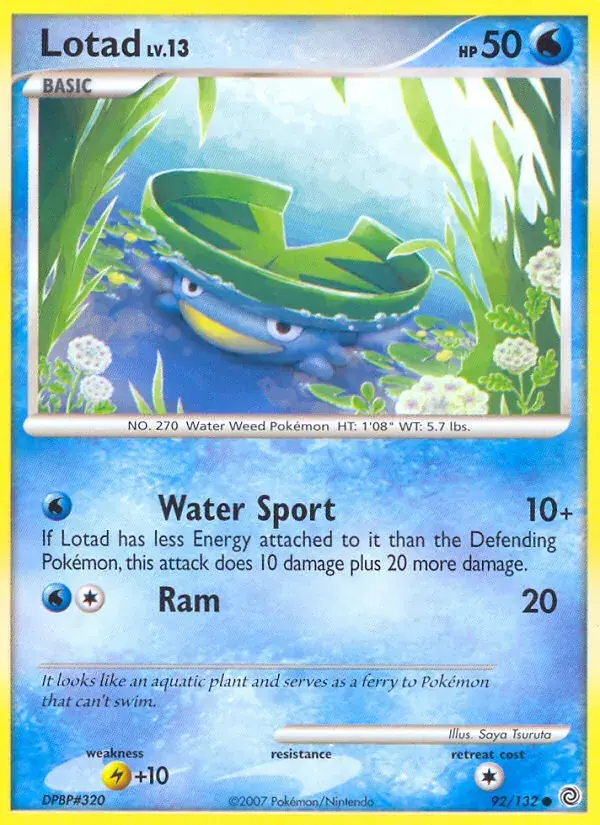 Lotad - 92/132 - Secret Wonders