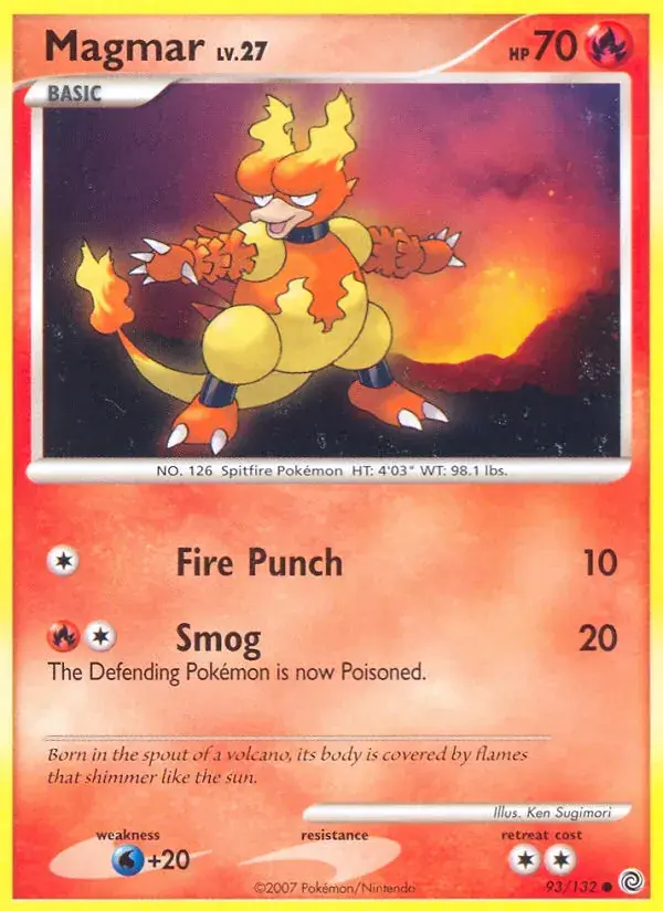 Magmar - 93/132 - Secret Wonders
