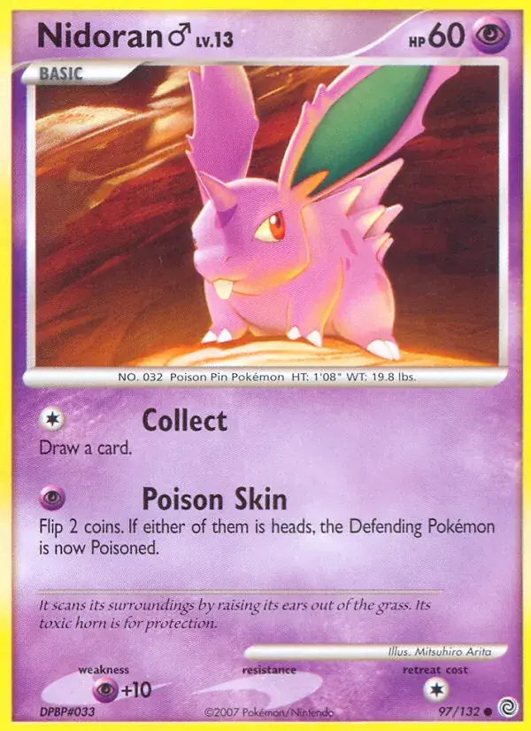 Nidoran♂ - 97/132 - Secret Wonders