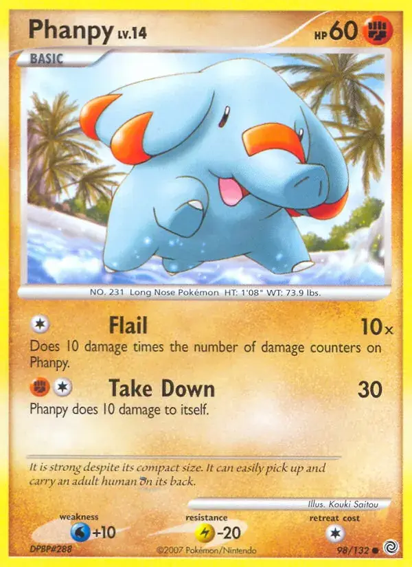Phanpy - 98/132 - Secret Wonders