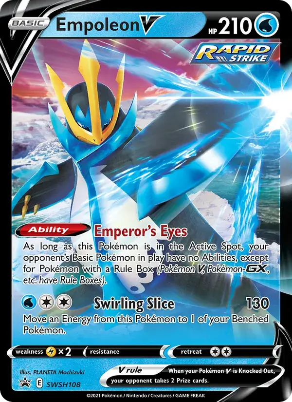 Empoleon V - SWSH108/307 - SWSH Black Star Promos